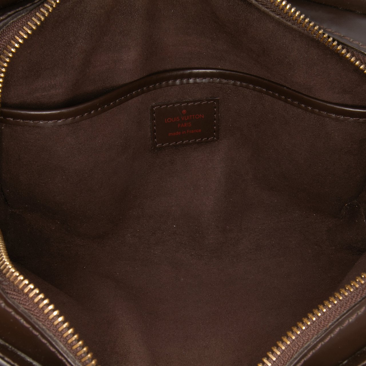 Louis Vuitton Damier Ebene Saint Louis Pochette Bruin