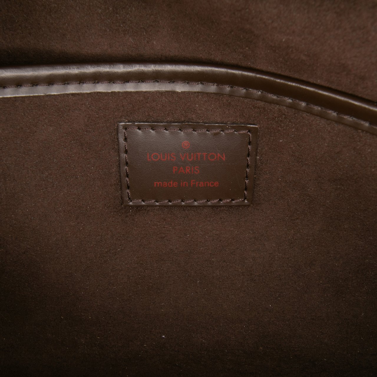 Louis Vuitton Damier Ebene Saint Louis Pochette Bruin