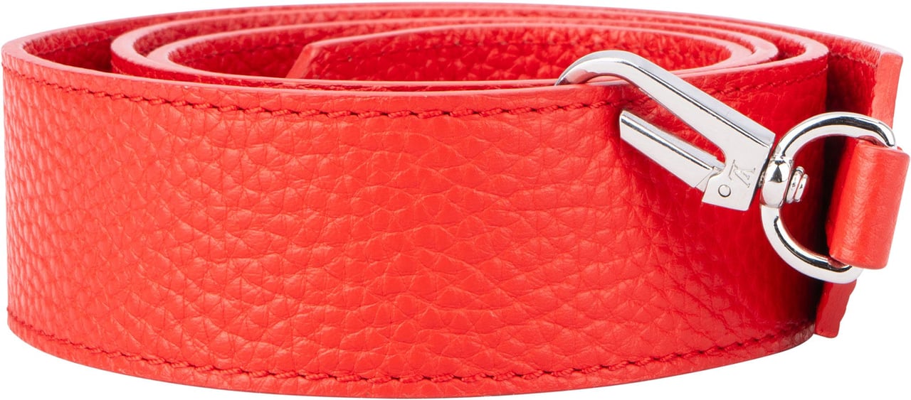Louis Vuitton Louis Vuitton Red Leather Capucines Bags Strap Rood