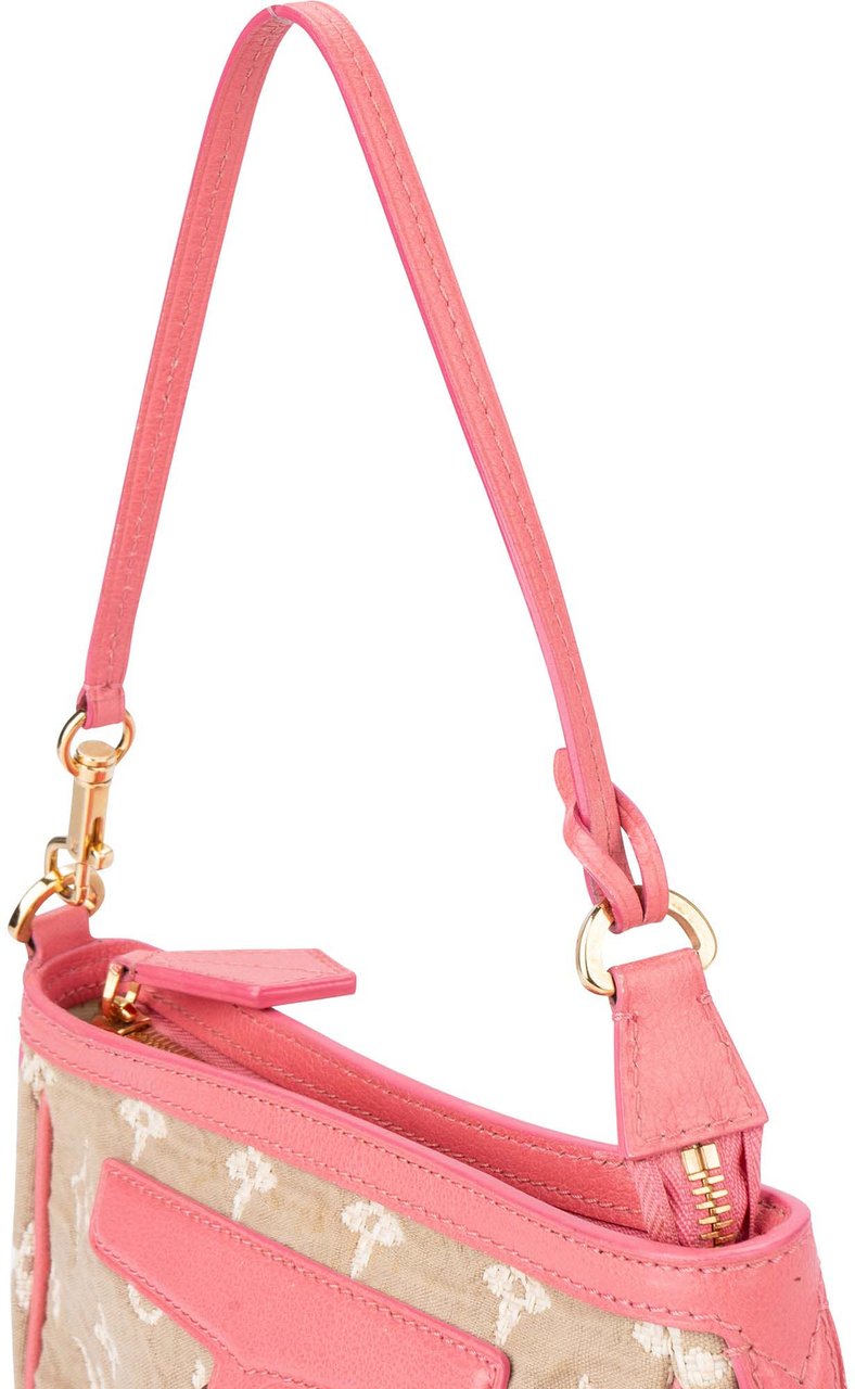 Louis Vuitton Louis Vuitton Denim Monogram Sabbia Rose Pochette Accessoire Handbag Divers