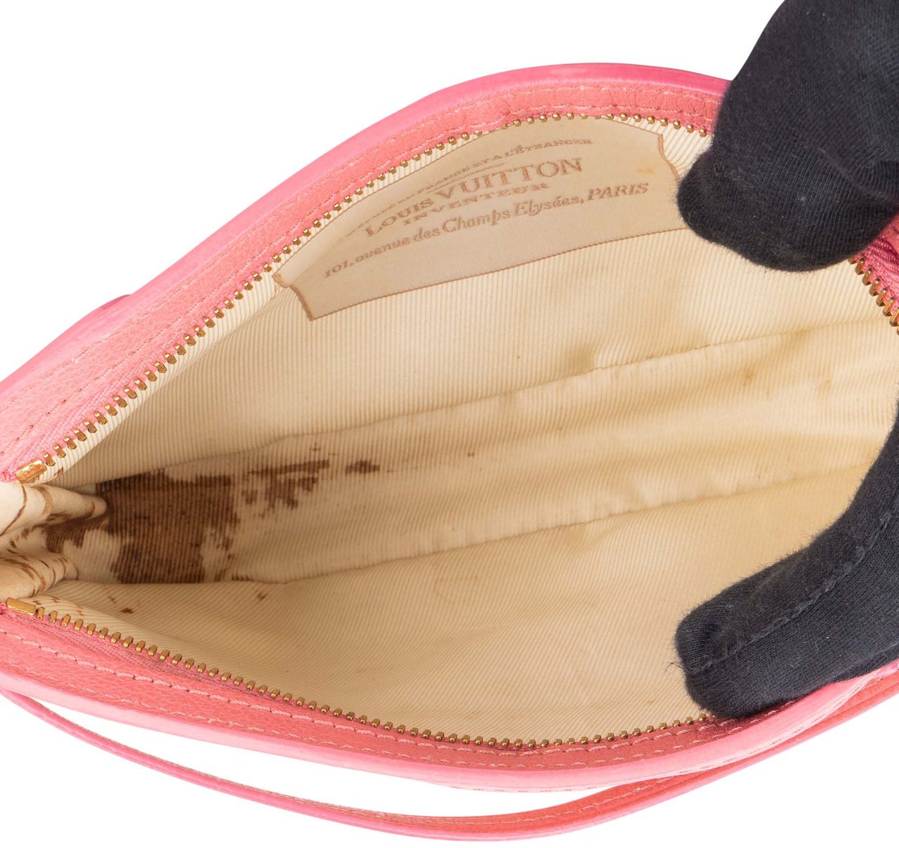 Louis Vuitton Louis Vuitton Denim Monogram Sabbia Rose Pochette Accessoire Handbag Divers