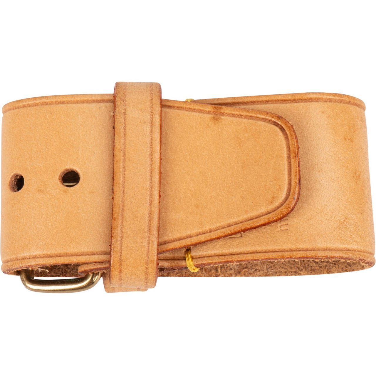 Louis Vuitton Louis Vuitton Vachetta Leather Grip Griffklammer Bruin