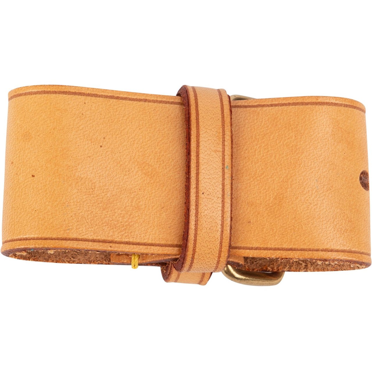 Louis Vuitton Louis Vuitton Vachetta Leather Grip Griffklammer Bruin