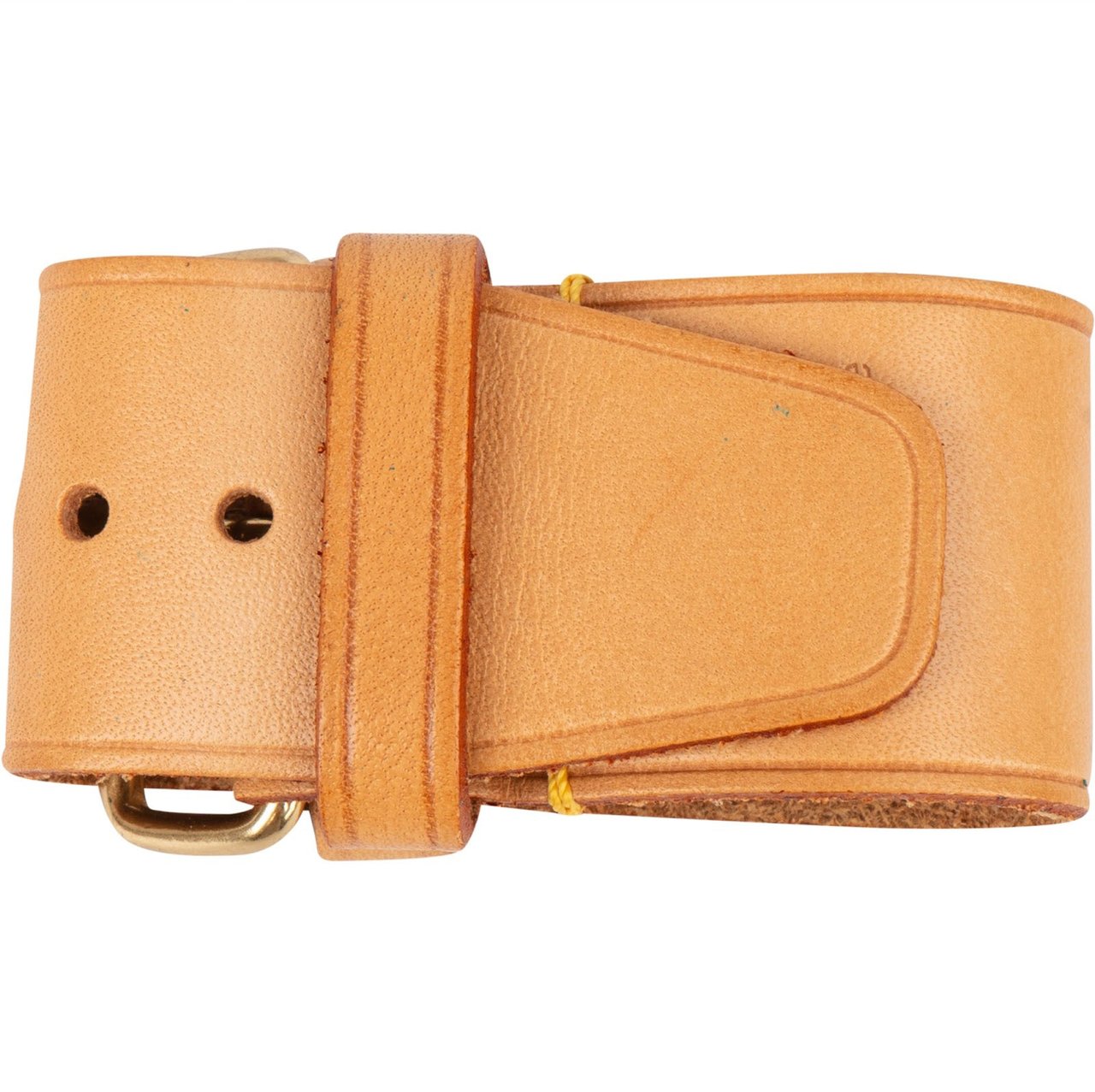 Louis Vuitton Louis Vuitton Vachetta Leather Grip Griffklammer Bruin