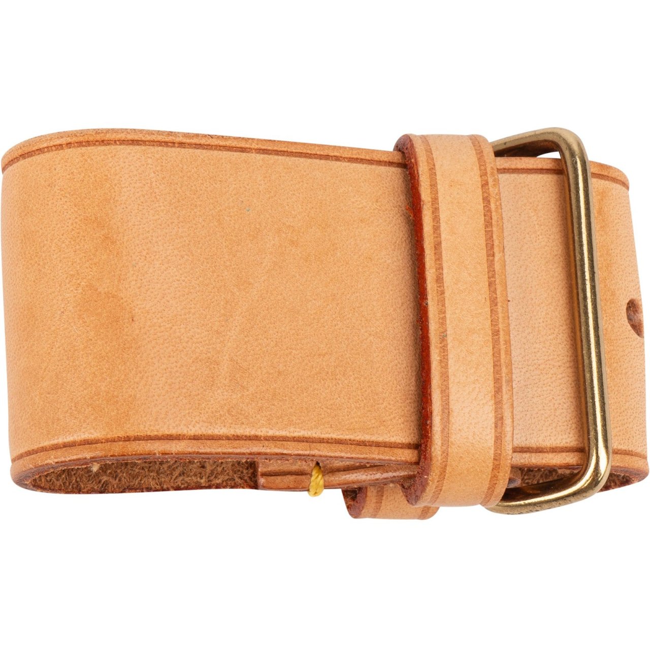 Louis Vuitton Louis Vuitton Vachetta Leather Grip Griffklammer Bruin