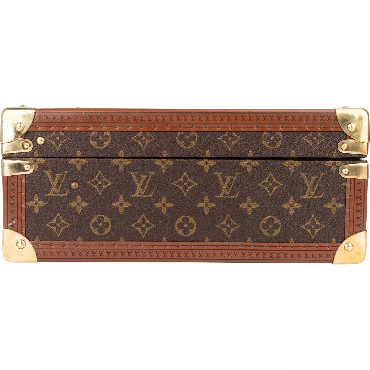 Louis Vuitton Monogram Canvas Cotteville 45 Koffer Trunk Suitcase Bruin
