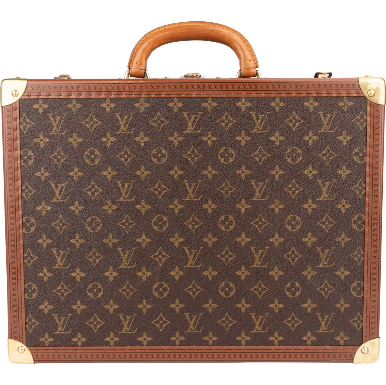 Louis Vuitton Louis Vuitton Monogram Canvas Cotteville 45 Koffer Trunk Suitcase Bruin
