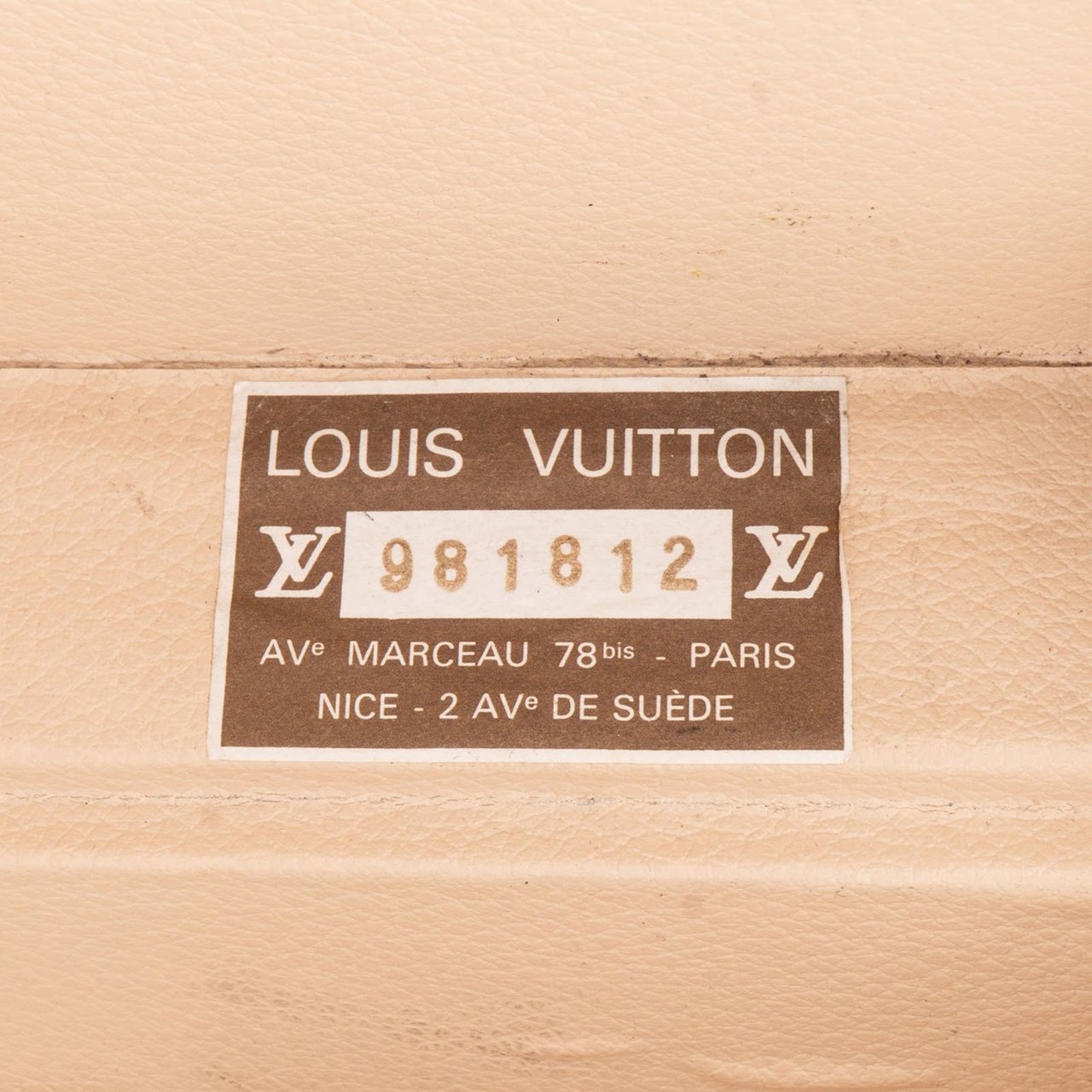 Louis Vuitton Monogram Canvas Cotteville 45 Koffer Trunk Suitcase Bruin