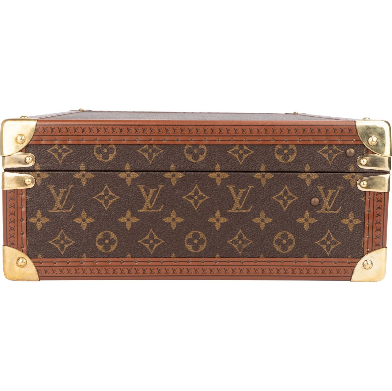 Louis Vuitton Monogram Canvas Cotteville 45 Koffer Trunk Suitcase Bruin
