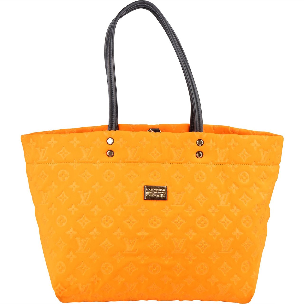 Louis Vuitton Louis Vuitton Nylon Scuba Monogram MM Shopping Shoulder Bag Oranje