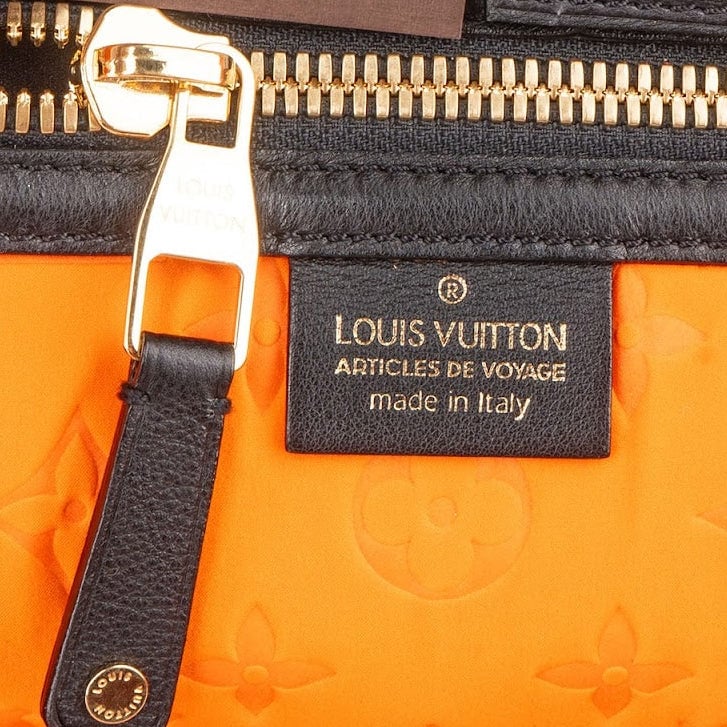 Louis Vuitton Louis Vuitton Nylon Scuba Monogram MM Shopping Shoulder Bag Oranje