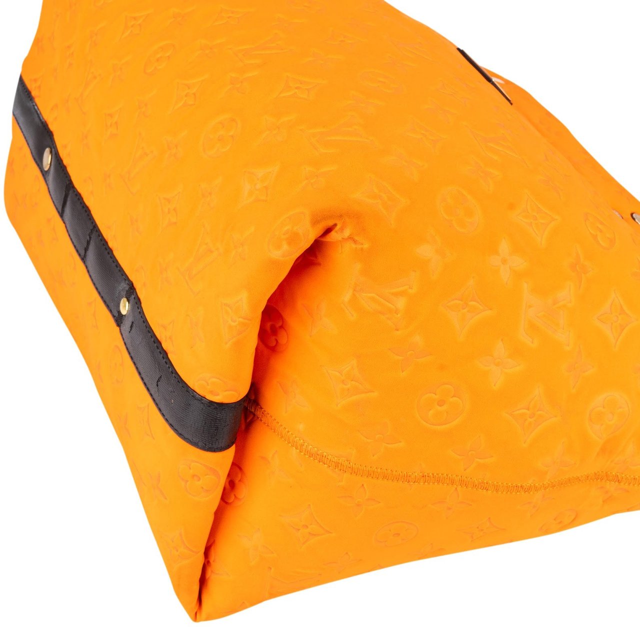 Louis Vuitton Louis Vuitton Nylon Scuba Monogram MM Shopping Shoulder Bag Oranje