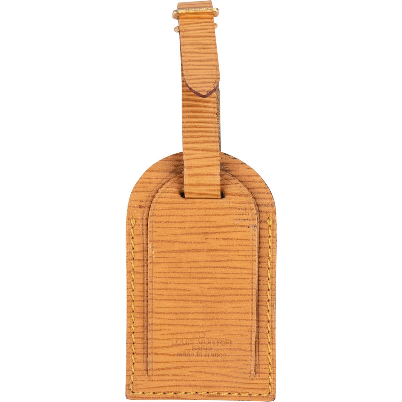 Louis Vuitton Louis Vuitton Epi Leather Luggage Tag Bruin