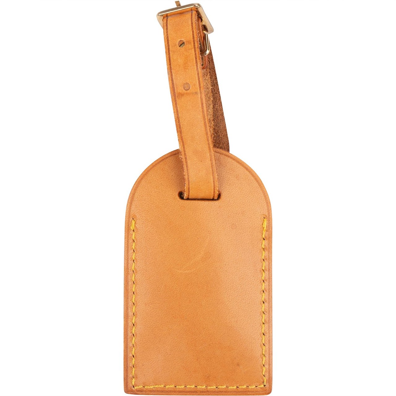 Louis Vuitton Louis Vuitton Vachetta Leather Luggage Tag Bruin