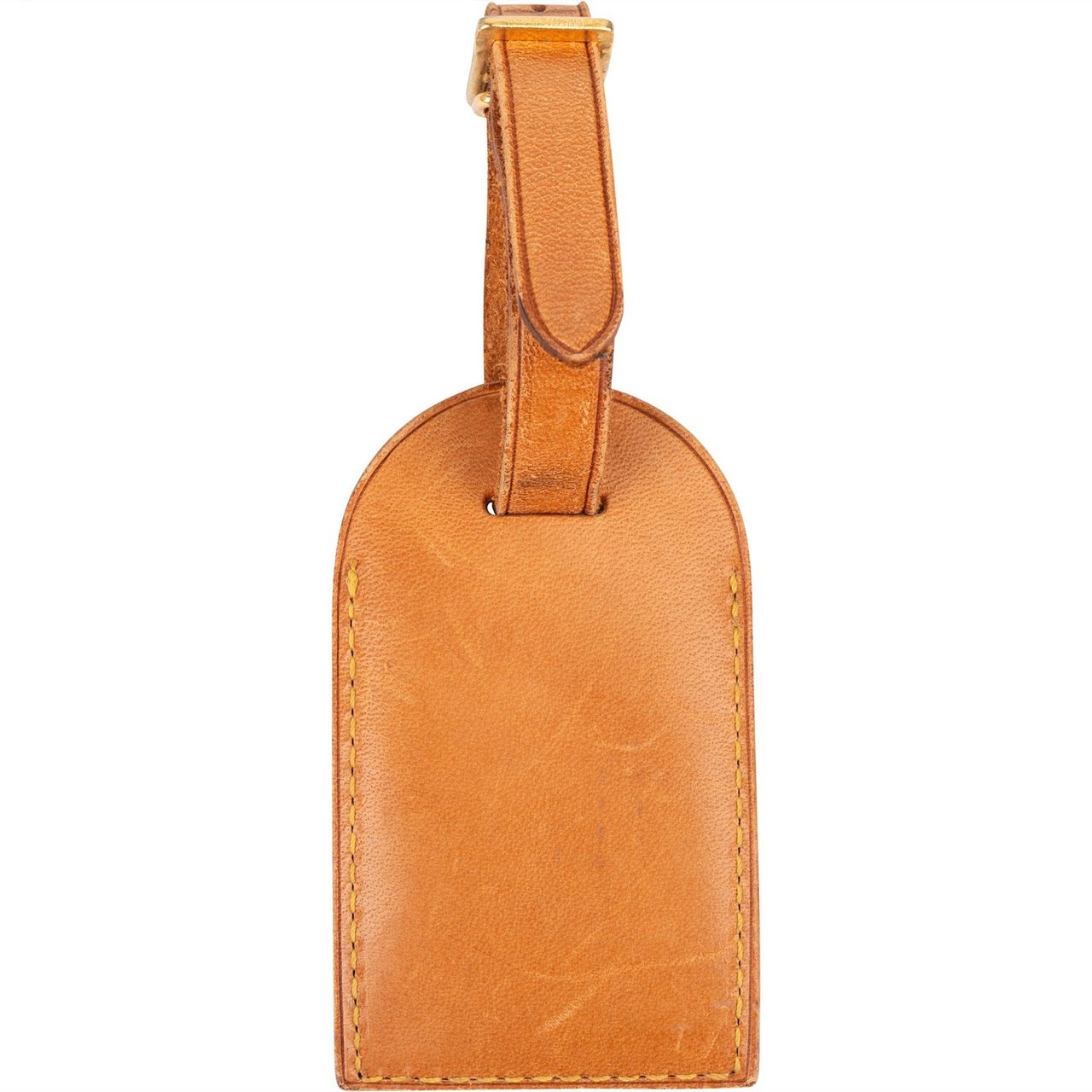 Louis Vuitton Louis Vuitton Vachetta Leather Luggage Tag Bruin