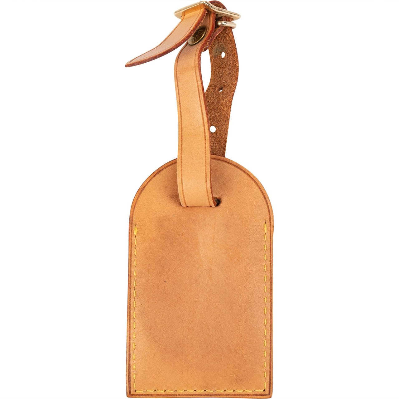 Louis Vuitton Louis Vuitton Vachetta Leather Luggage Tag Bruin