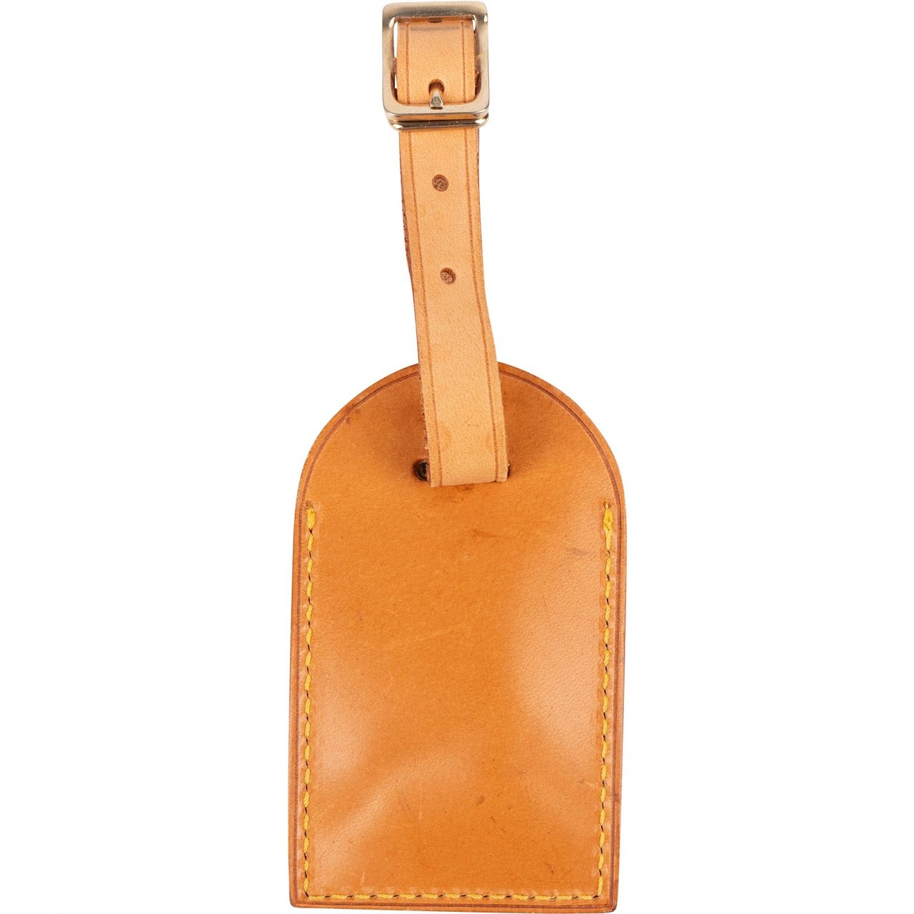 Louis Vuitton Louis Vuitton Vachetta Leather Luggage Tag Neutraal
