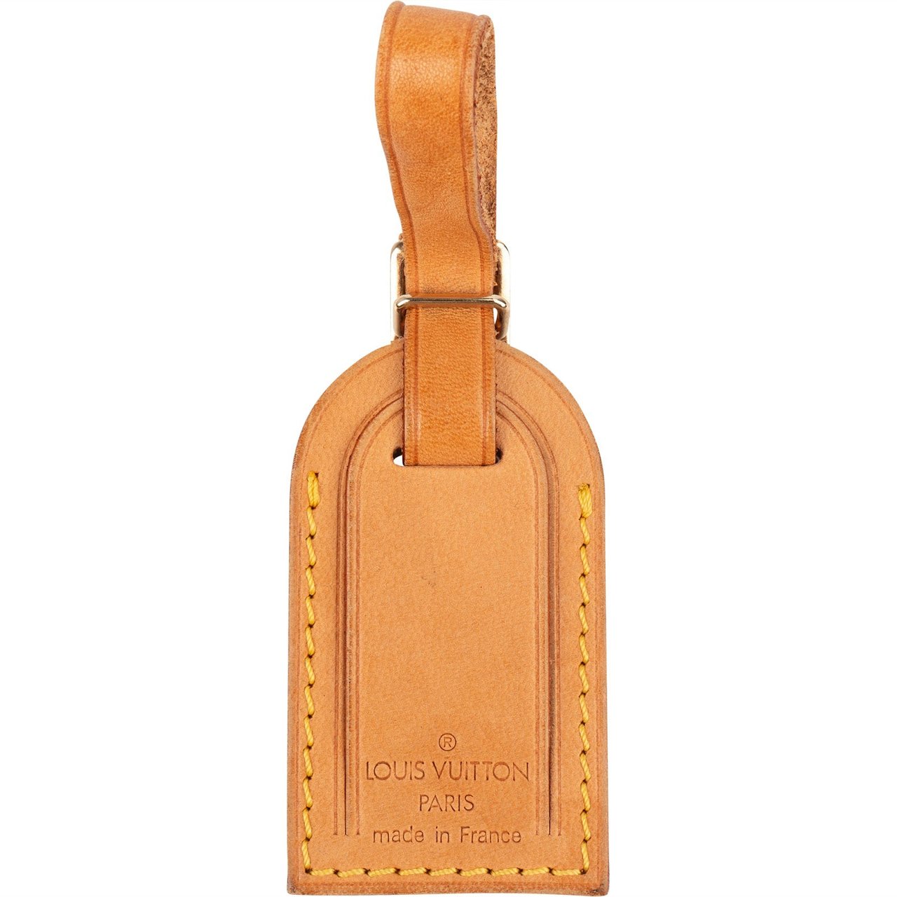 Louis Vuitton Vachetta Leather Luggage Tag (S.I) Bruin