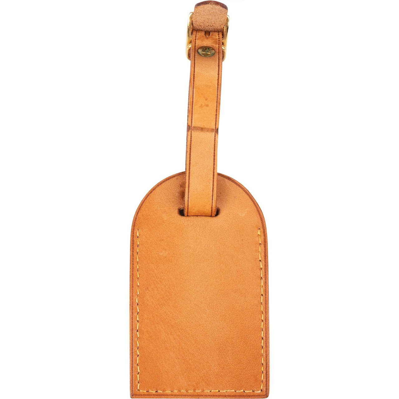 Louis Vuitton Louis Vuitton Vachetta Leather Luggage Tag Bruin