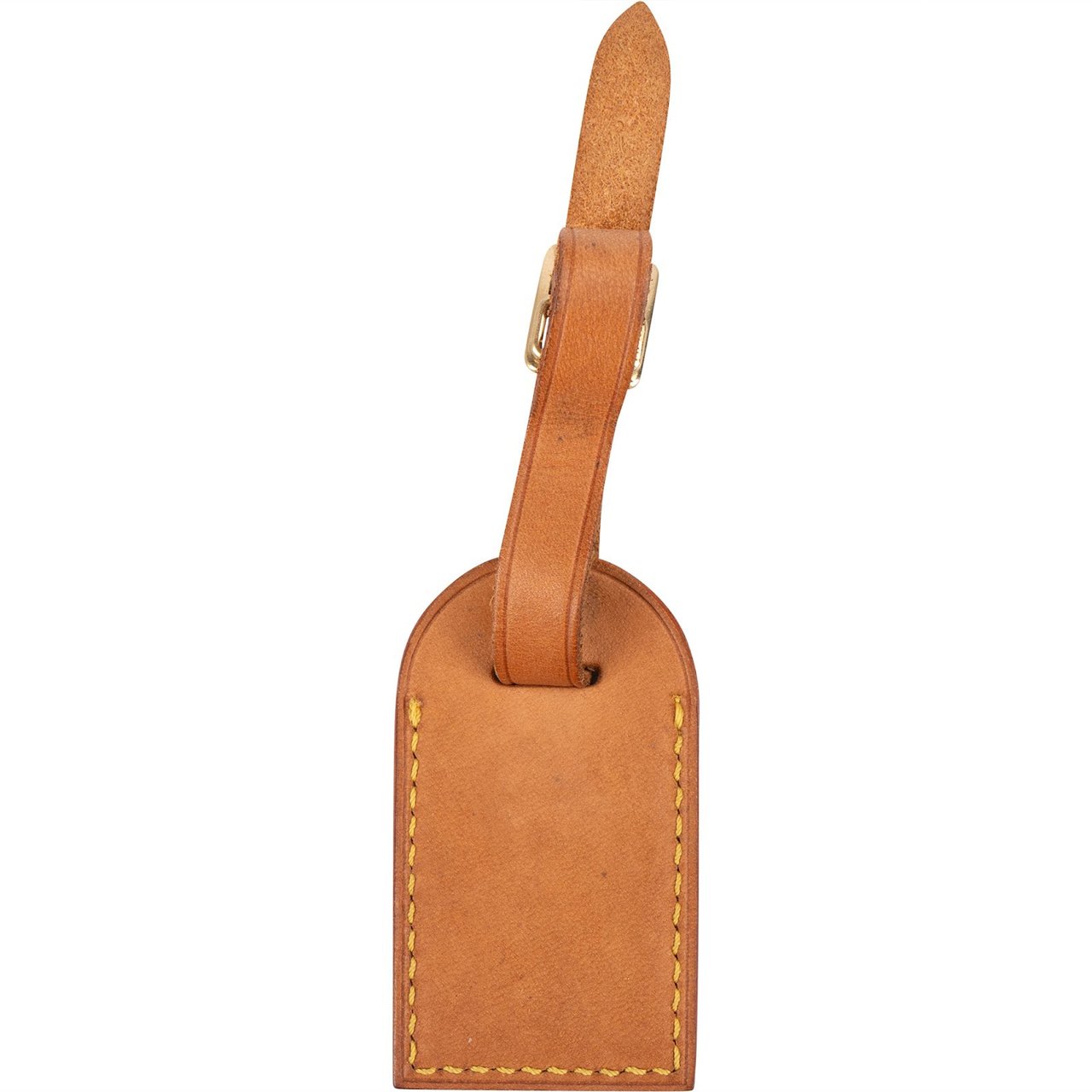 Louis Vuitton Louis Vuitton Vachetta Leather Luggage Tag Bruin
