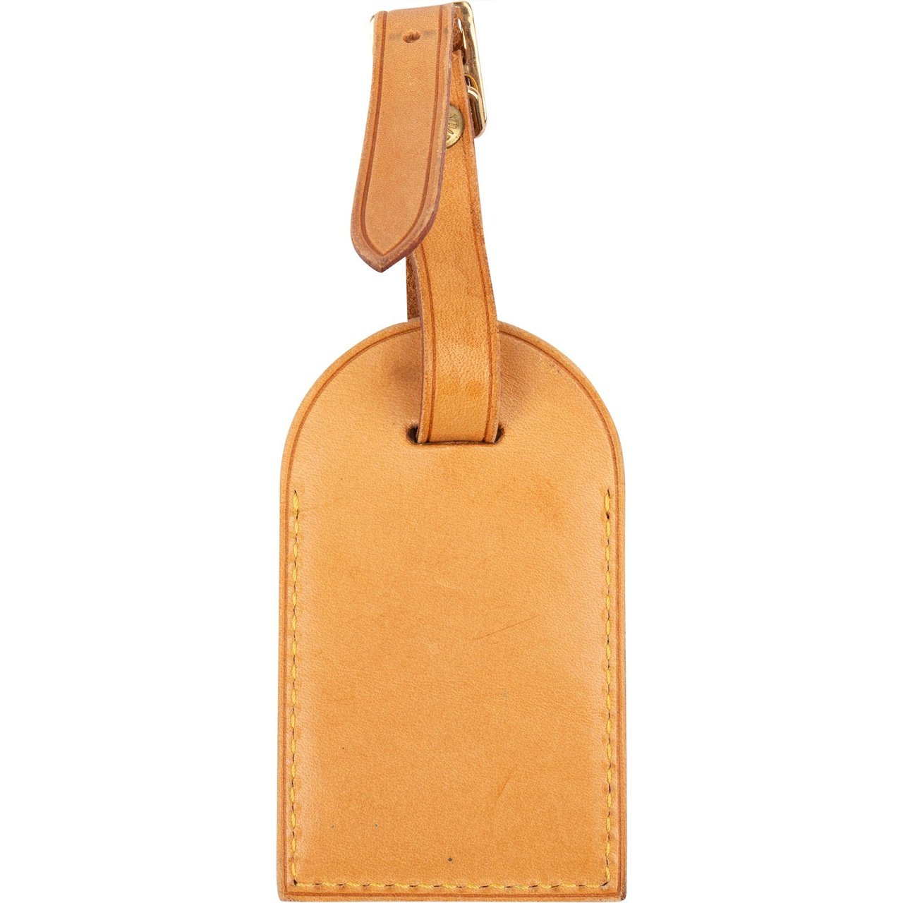 Louis Vuitton Louis Vuitton Vachetta Leather Luggage Tag Bruin