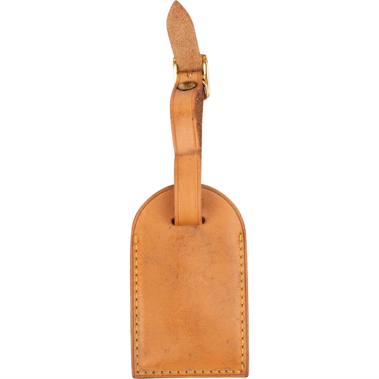 Louis Vuitton Louis Vuitton Vachetta Leather Luggage Tag Bruin