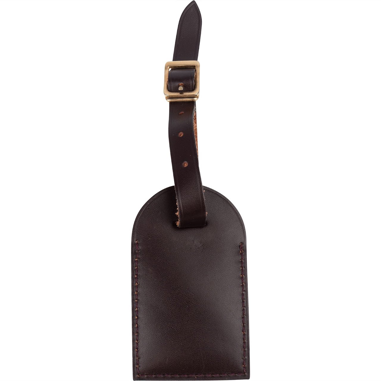 Louis Vuitton Louis Vuitton Bordeaux Leather Luggage Tag (E.H) Divers
