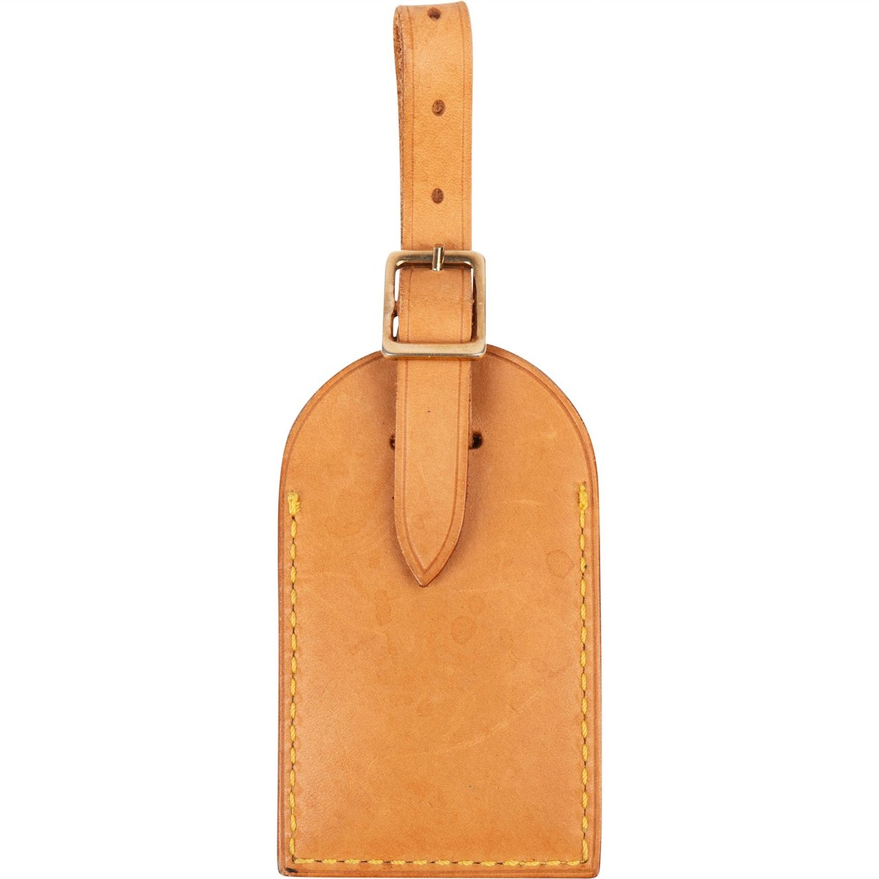 Louis Vuitton Louis Vuitton Vachetta Leather Luggage Tag Neutraal