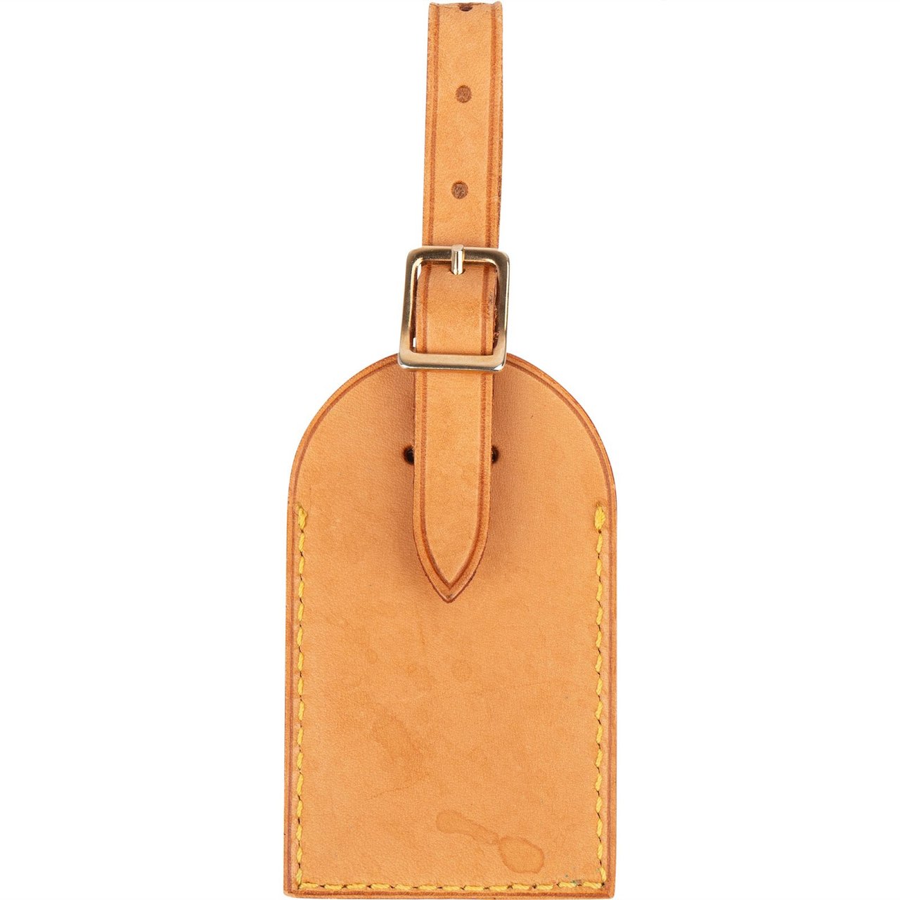 Louis Vuitton Louis Vuitton Vachetta Leather Luggage Tag Beige