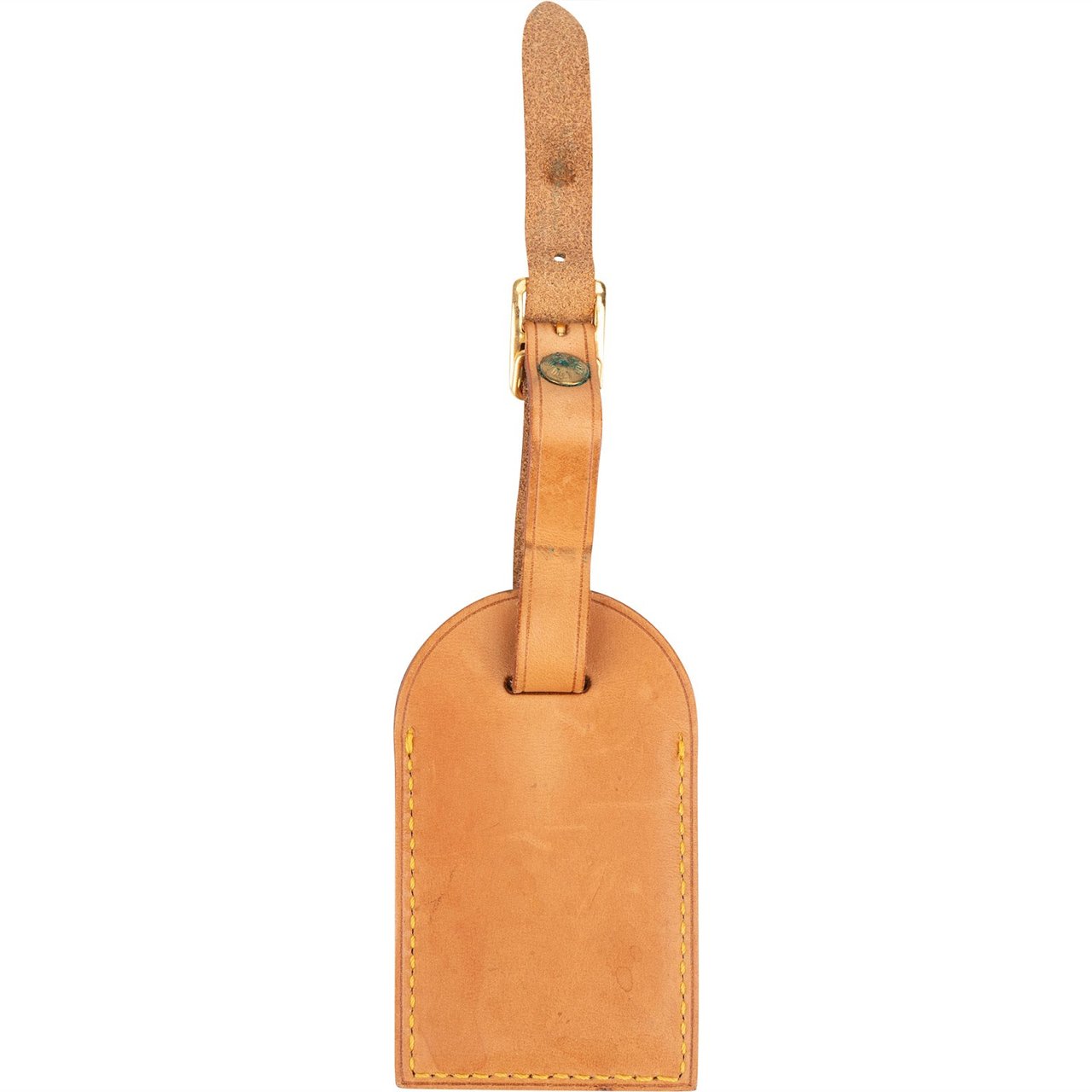 Louis Vuitton Louis Vuitton Vachetta Leather Luggage Tag Bruin