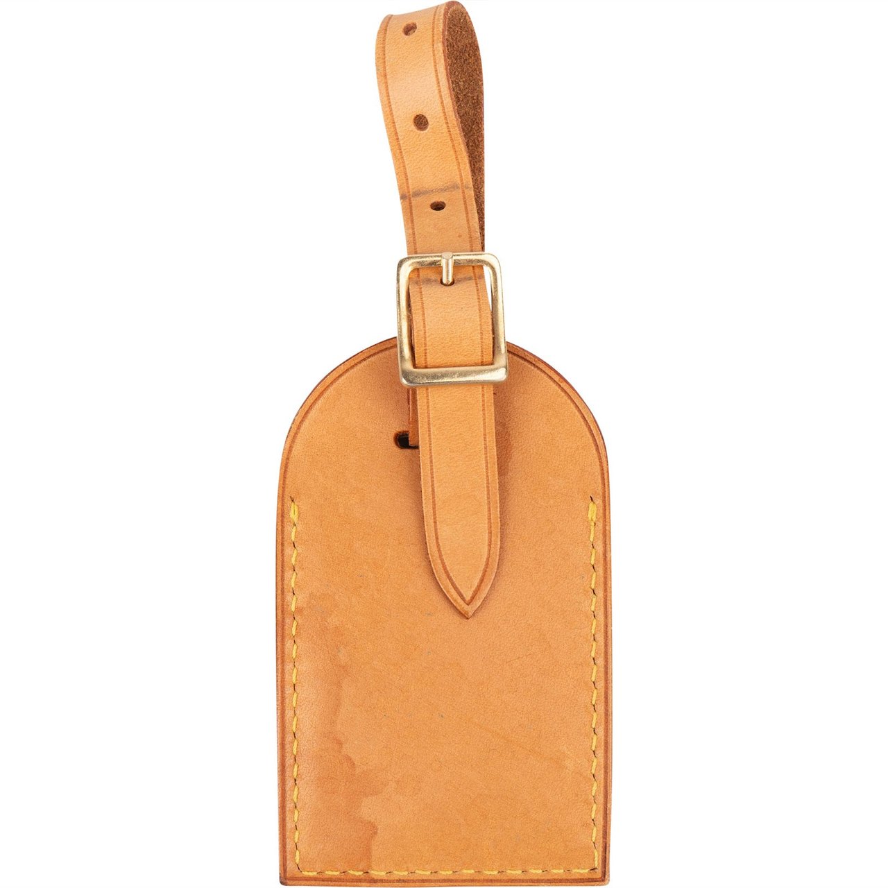 Louis Vuitton Louis Vuitton Vachetta Leather Luggage Tag Bruin