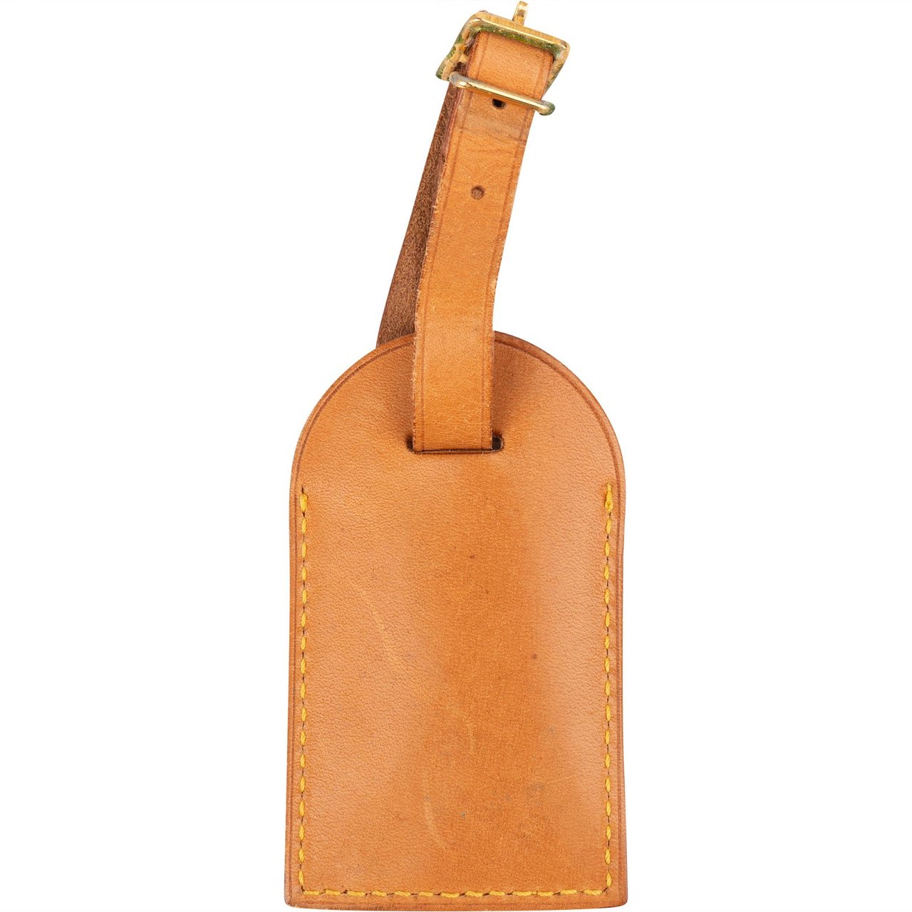 Louis Vuitton Louis Vuitton Vachetta Leather Luggage Tag Bruin