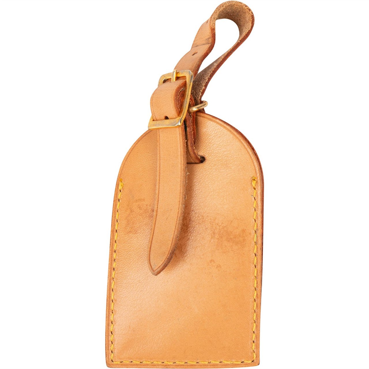 Louis Vuitton Louis Vuitton Vachetta Leather Luggage Tag Neutraal