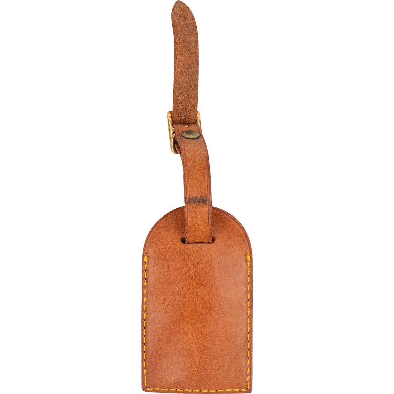 Louis Vuitton Louis Vuitton Vachetta Leather Luggage Tag Bruin