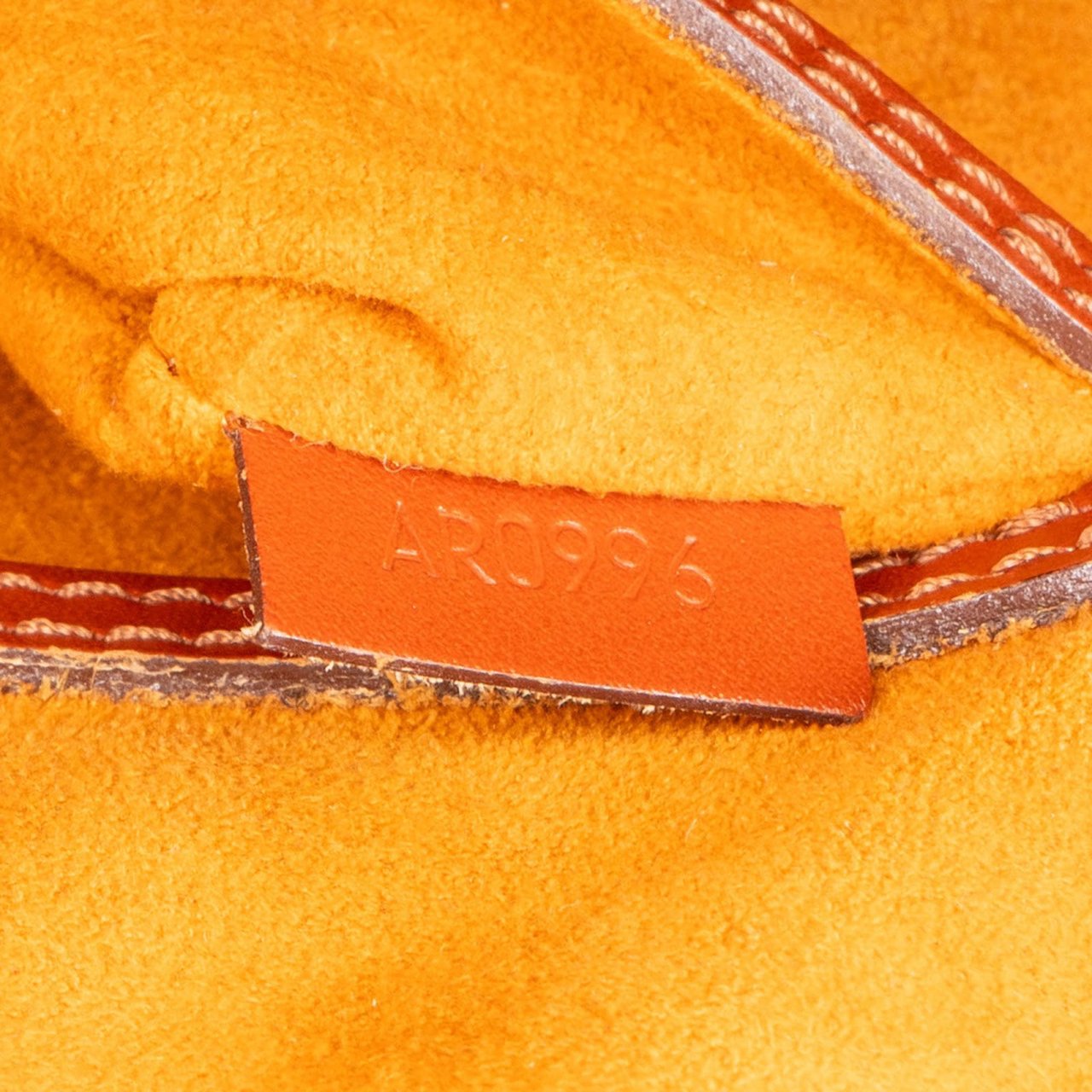 Louis Vuitton Louis Vuitton Cognac Epi Leather Alma PM Handbag Bruin