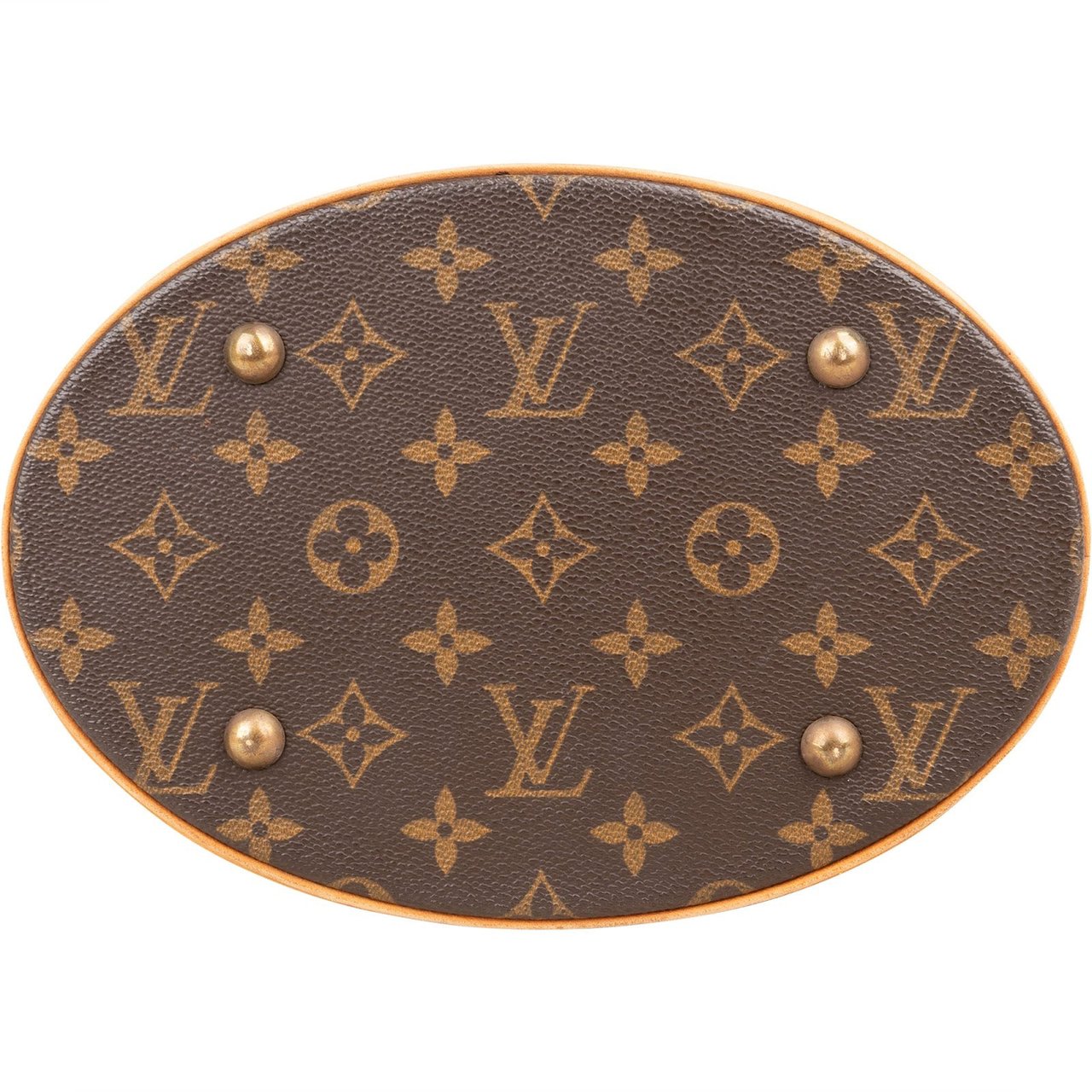 Louis Vuitton Louis Vuitton Monogram Canvas Bucket PM Shoulder Bag Bruin