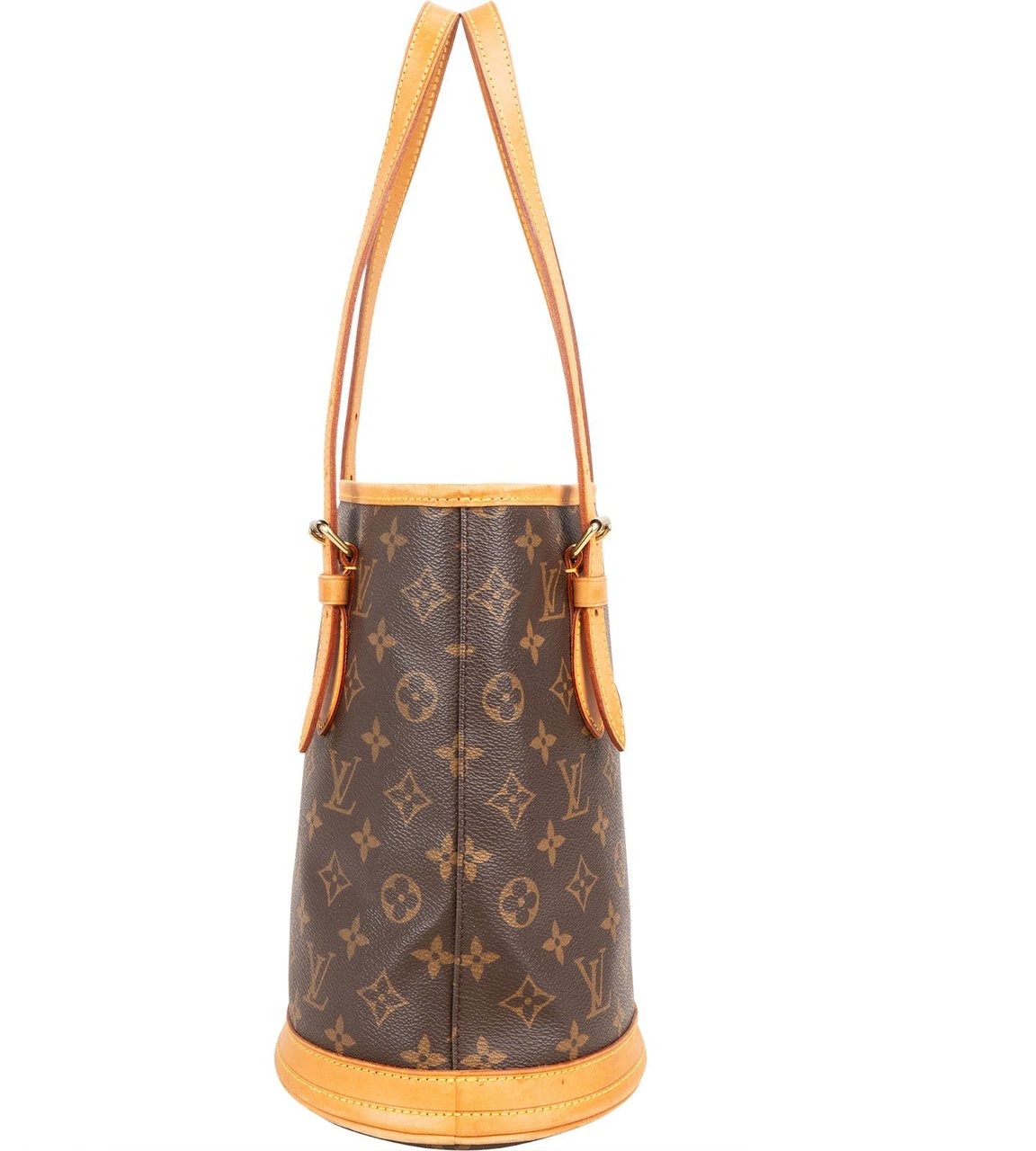 Louis Vuitton Louis Vuitton Monogram Canvas Bucket PM Shoulder Bag Bruin