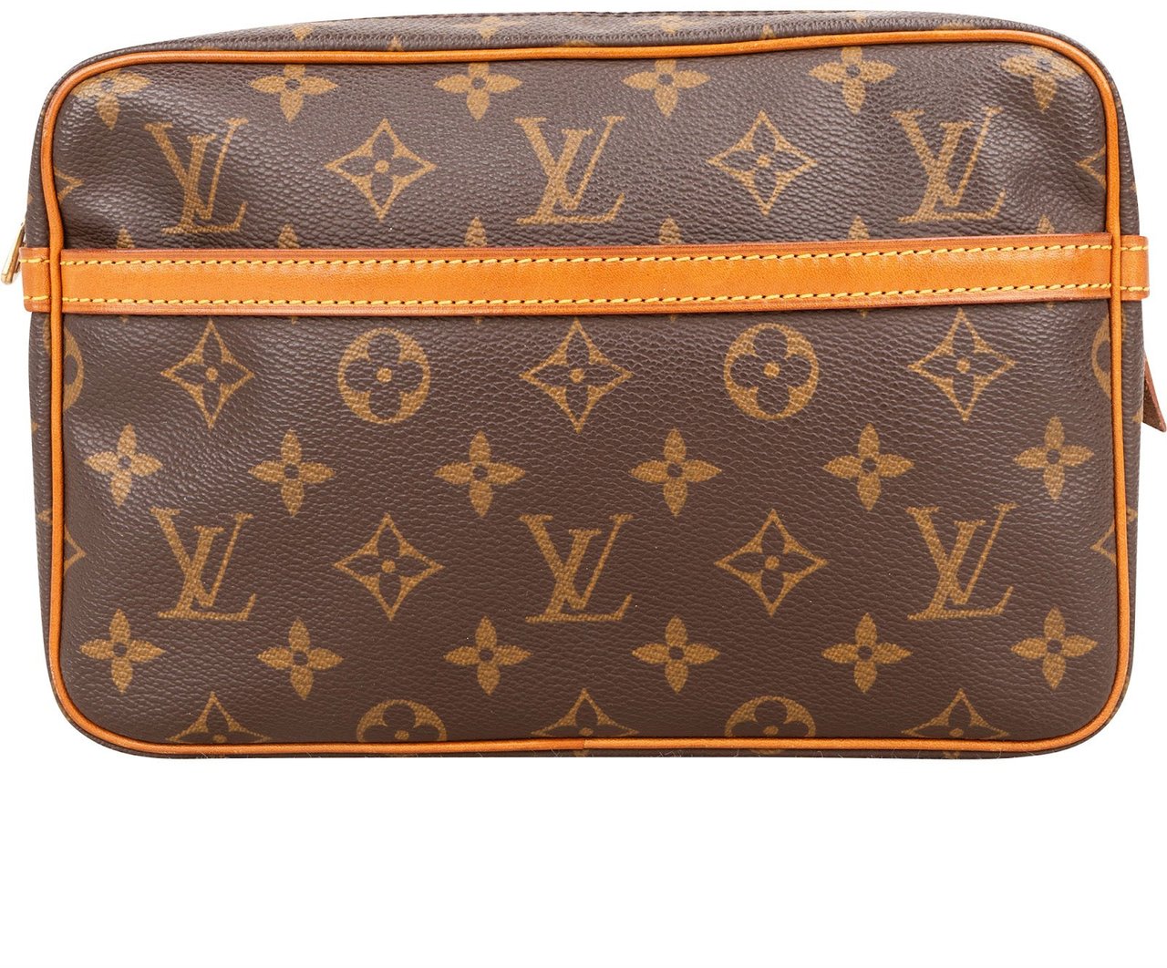 Louis Vuitton Louis Vuitton Monogram Canvas Compiegne 23 Clutch Bruin