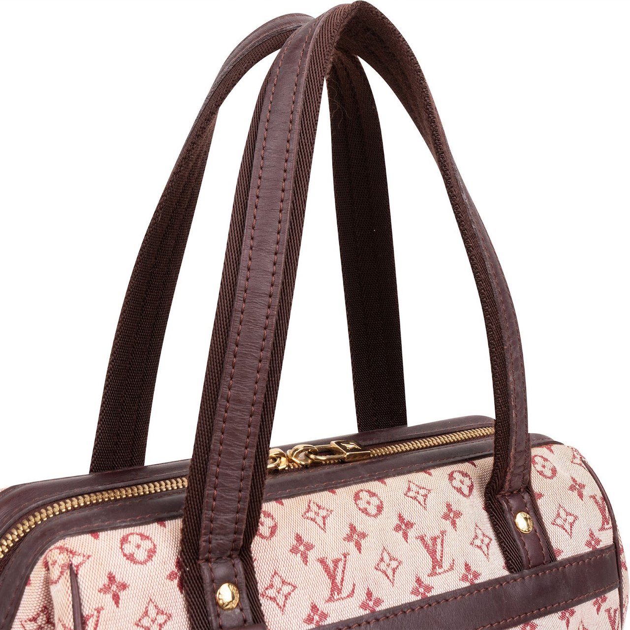Louis Vuitton Louis Vuitton Monogram Mini Lin Josephine PM Handbag Bruin