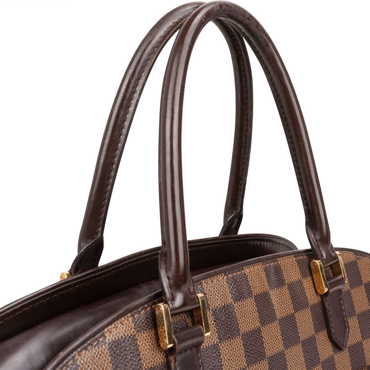 Louis Vuitton Louis Vuitton Monogram Damier Ebene Sarria Horizontal Handbag Bruin