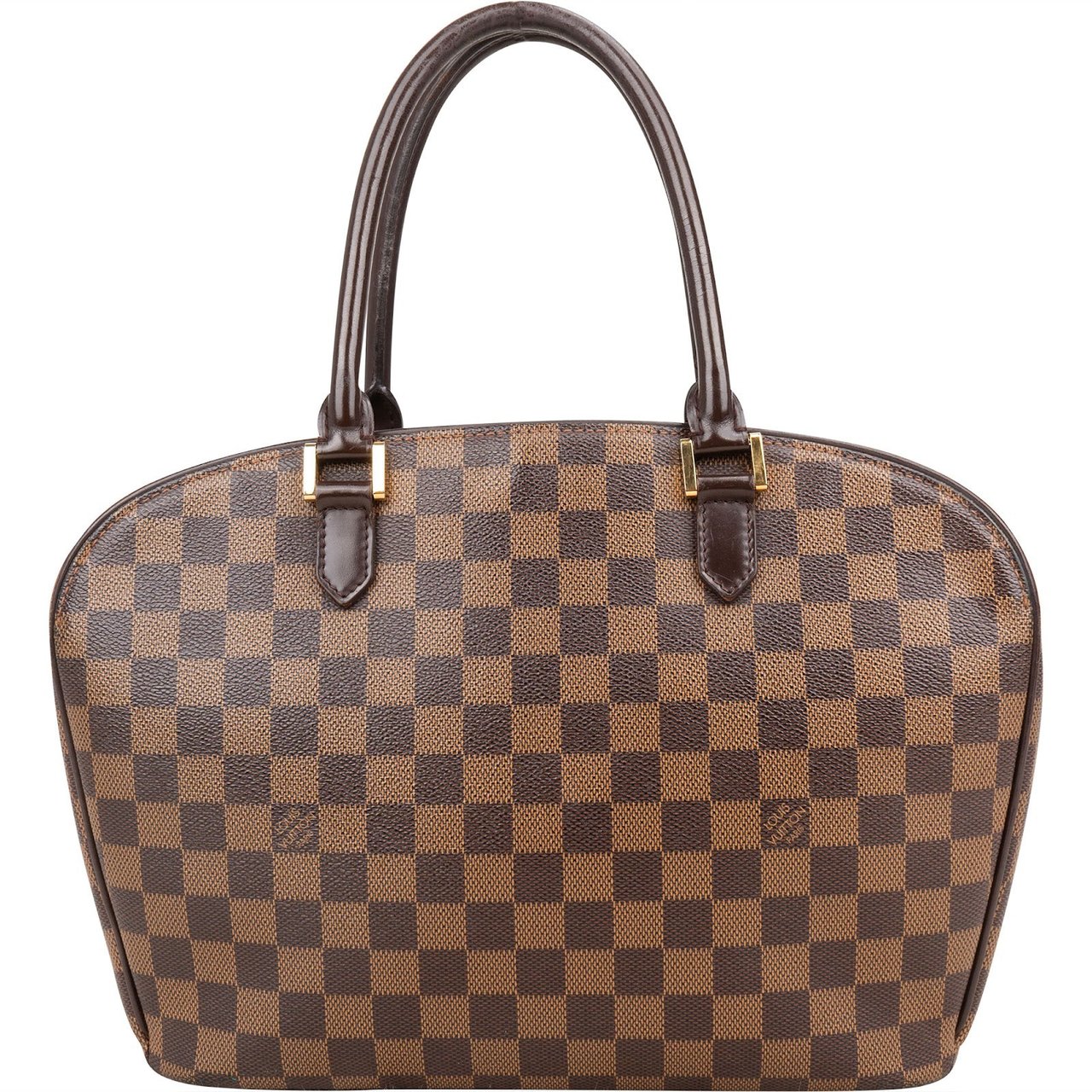 Louis Vuitton Louis Vuitton Monogram Damier Ebene Sarria Horizontal Handbag Bruin