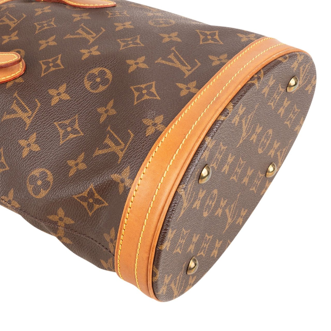 Louis Vuitton Louis Vuitton Monogram Canvas Bucket PM Shoulder Bag Bruin