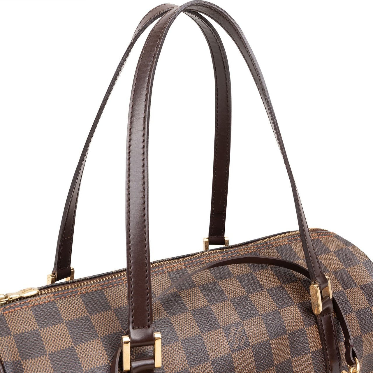 Louis Vuitton Monogram Damier Ebene Canvas Papillon Set Handbag Bruin