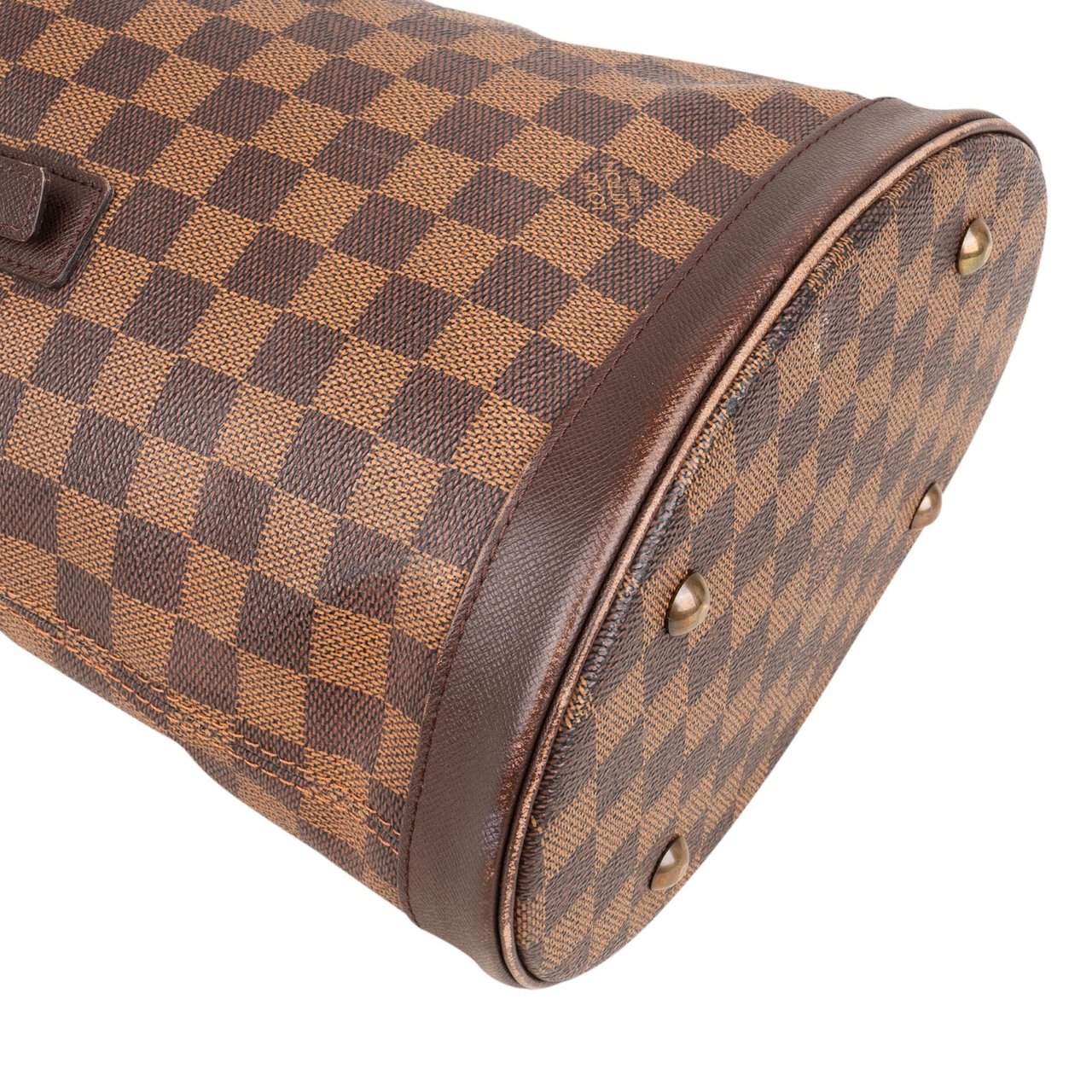 Louis Vuitton Monogram Damier Ebene Bucket PM Shoulder Bag Bruin