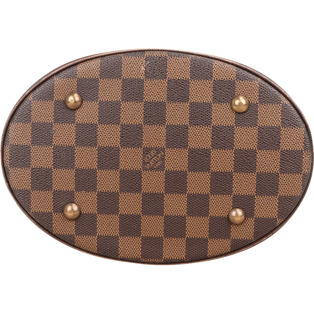 Louis Vuitton Monogram Damier Ebene Bucket PM Shoulder Bag Bruin