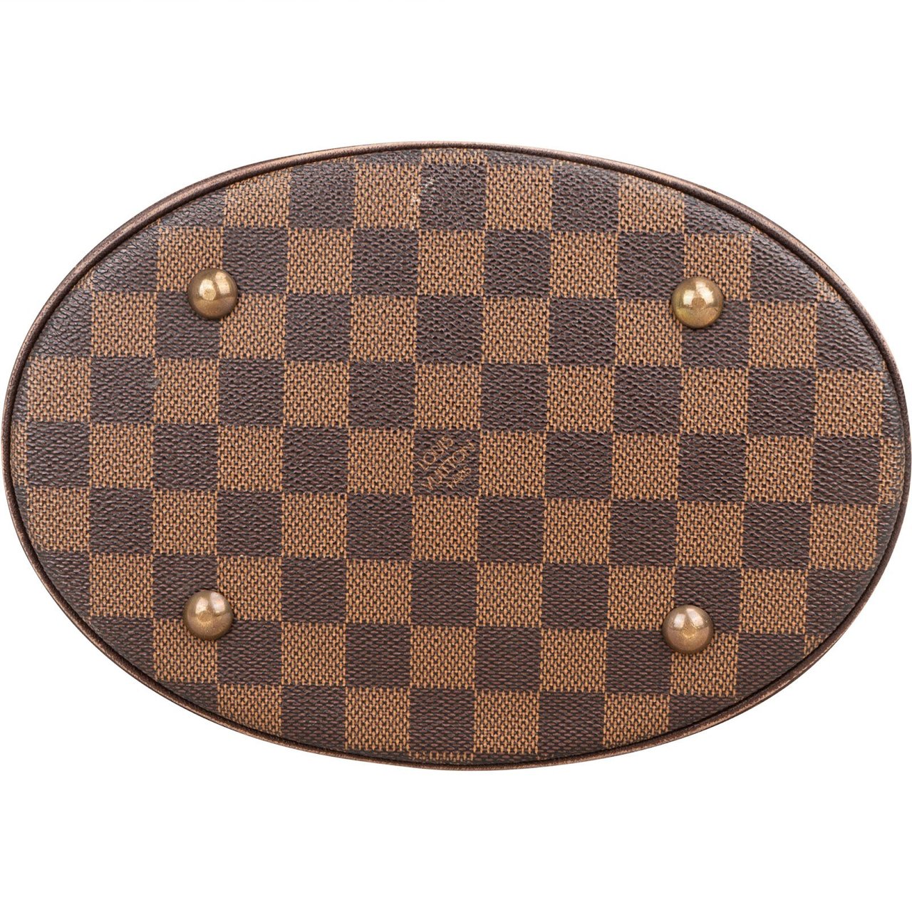 Louis Vuitton Louis Vuitton Monogram Damier Ebene Bucket PM Shoulder Bag Bruin