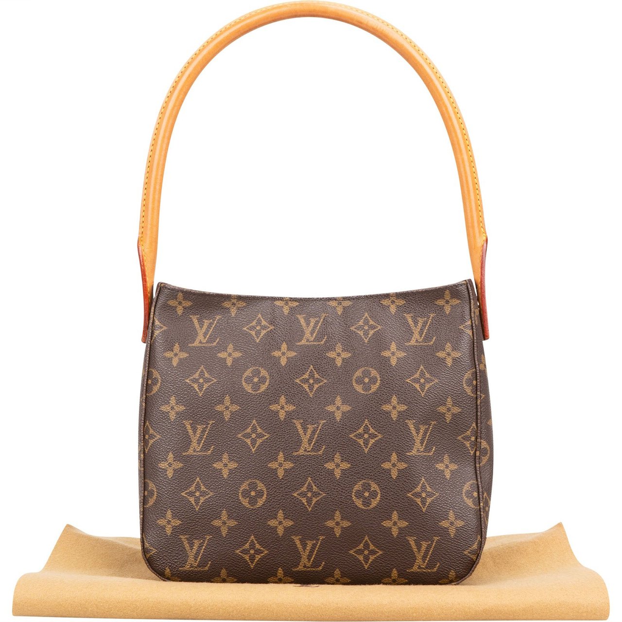 Louis Vuitton Louis Vuitton Monogram Canvas Looping MM Shoulder Bag Bruin