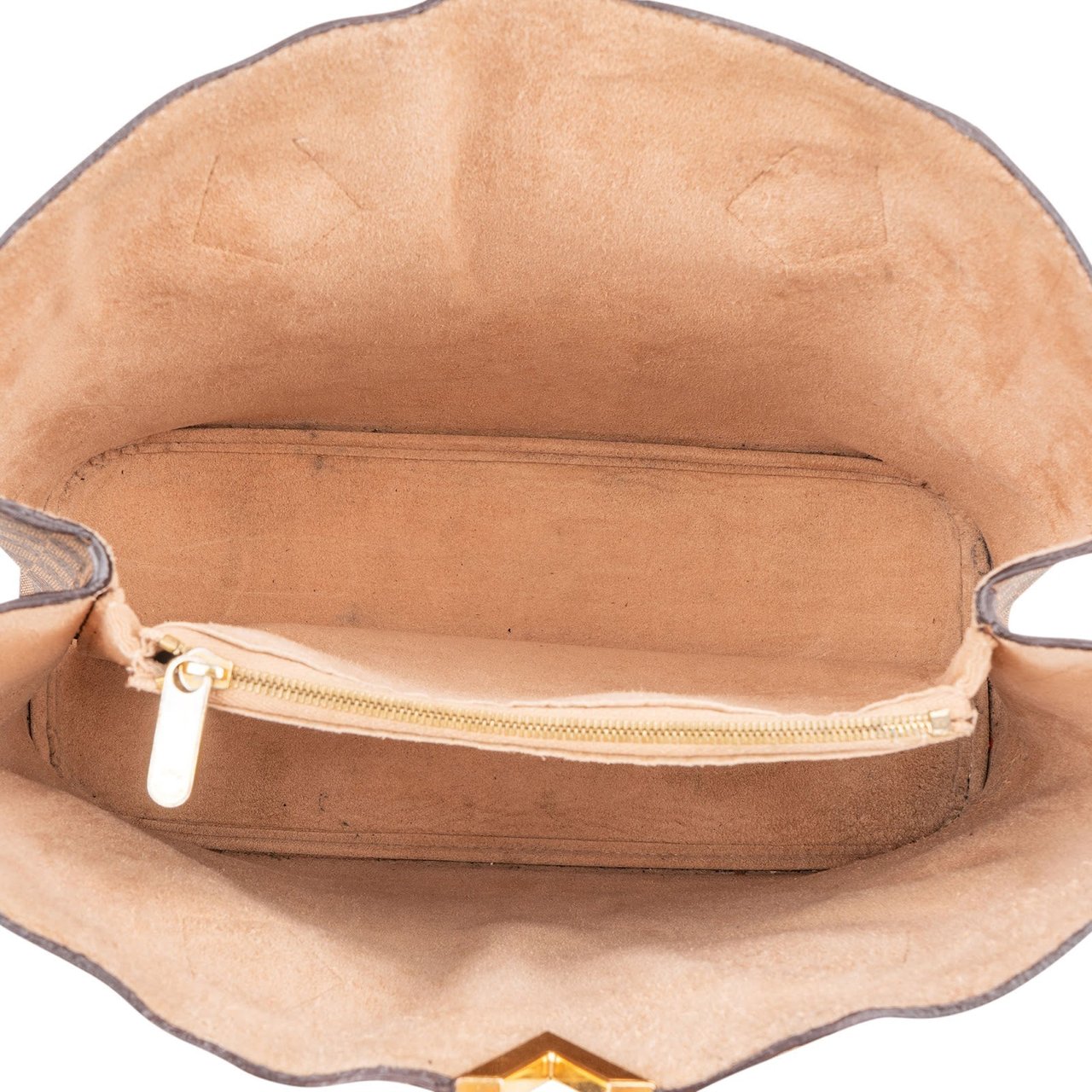 Louis Vuitton Louis Vuitton Monogram Damier Ebene Canvas Kensington Handbag Bruin