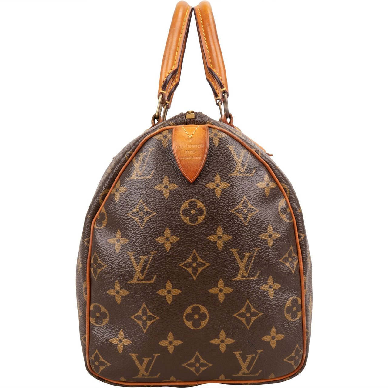 Louis Vuitton Louis Vuitton Monogram Canvas Limited V Speedy 30 Handbag Bruin