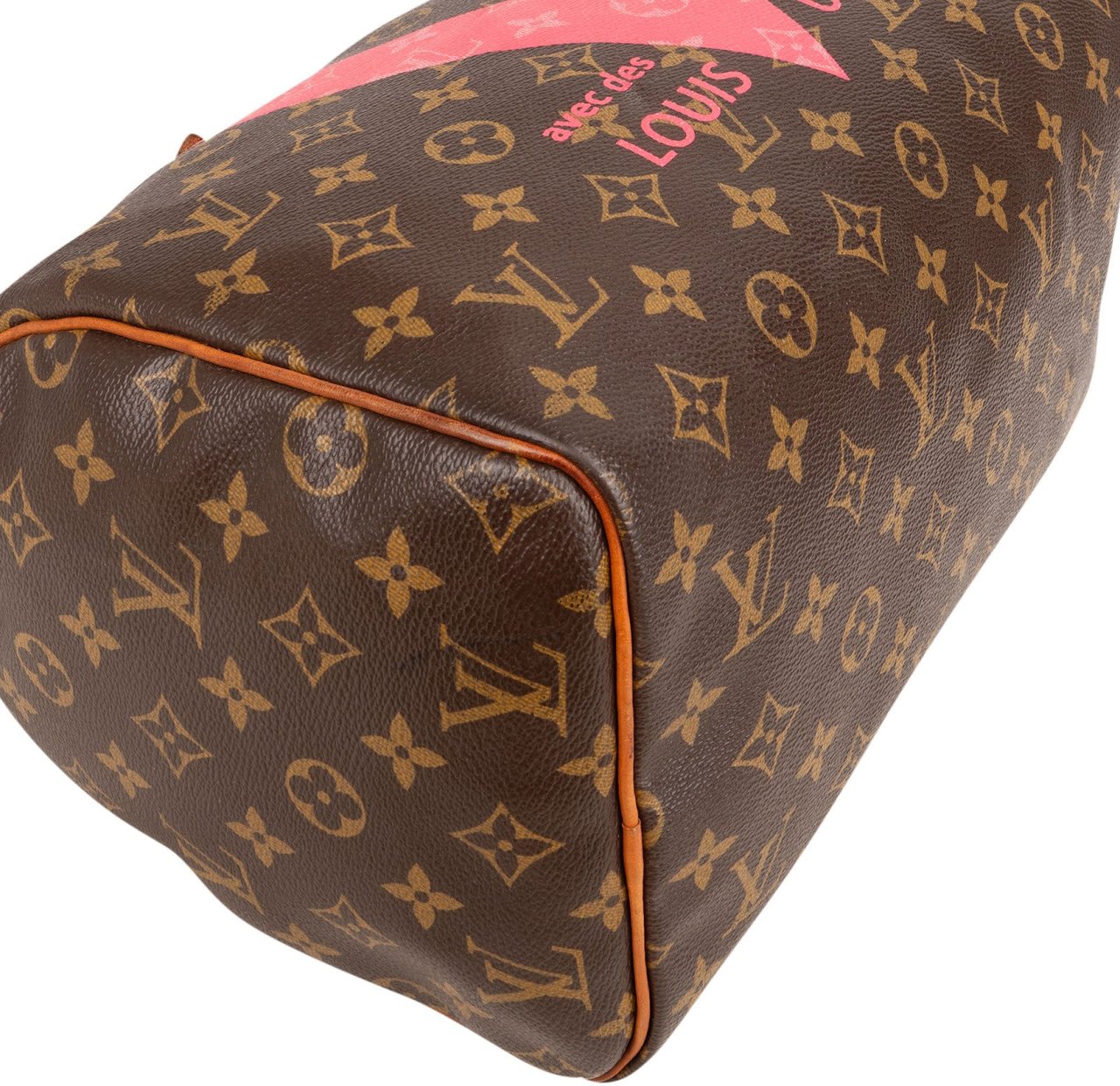 Louis Vuitton Louis Vuitton Monogram Canvas Limited V Speedy 30 Handbag Bruin
